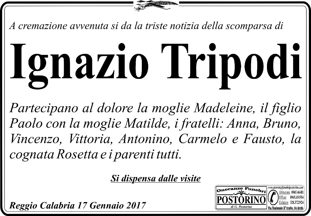 ignazio tripodi