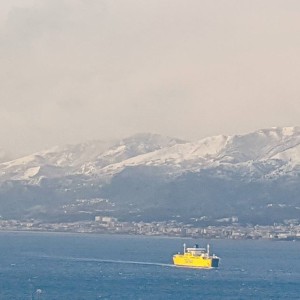 neve stretto di messina