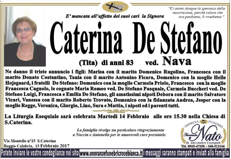 CATERINA DE STEFANO