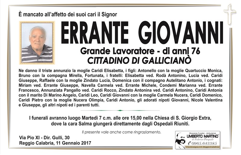 Errante Giovanni