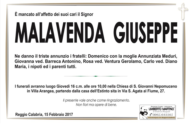 Malavenda Giuseppe