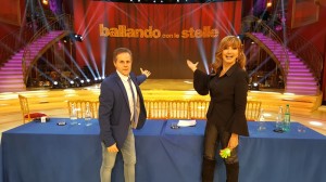 Milly Carlucci con Emilio Buttaro