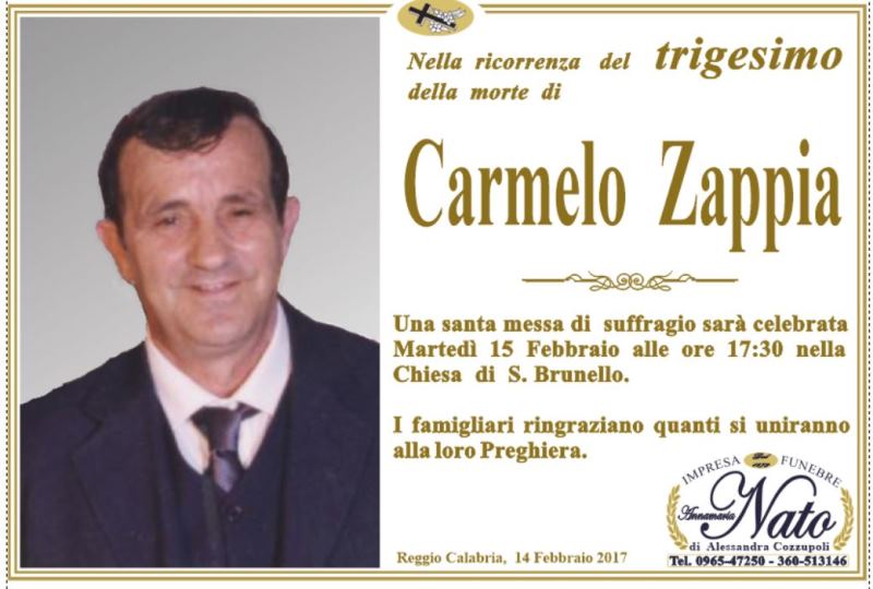 TRIGESIMO ZAPPIA