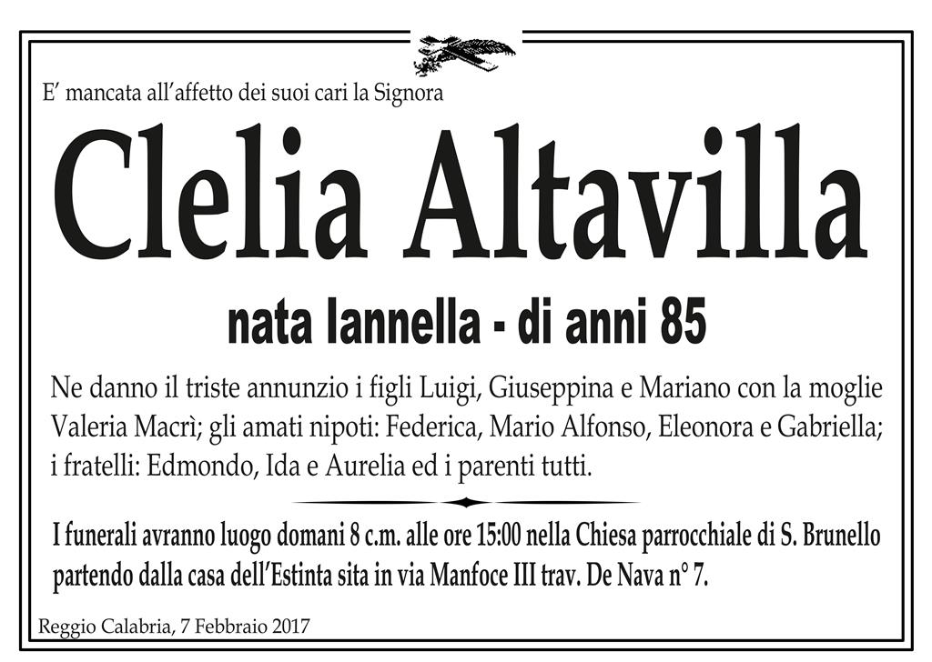 clelia altavilla