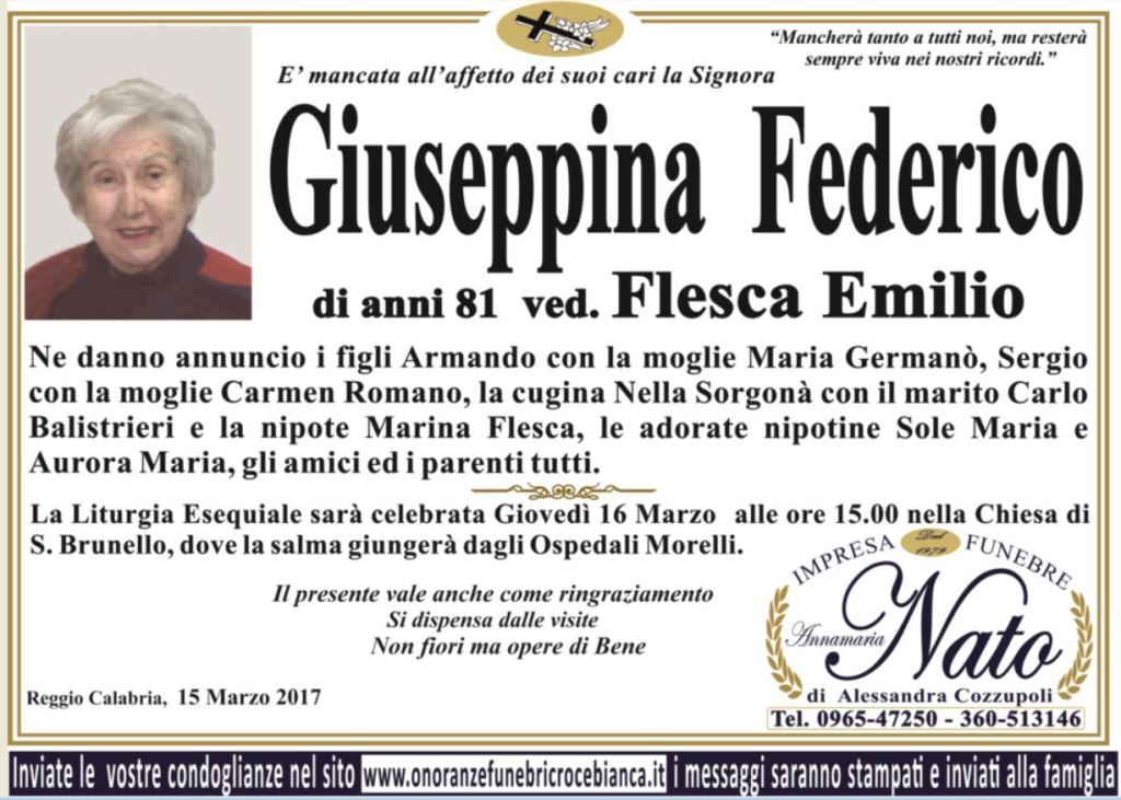 FEDERICO GIUSEPPINA