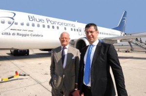 aeroporto scopelliti blue panorama