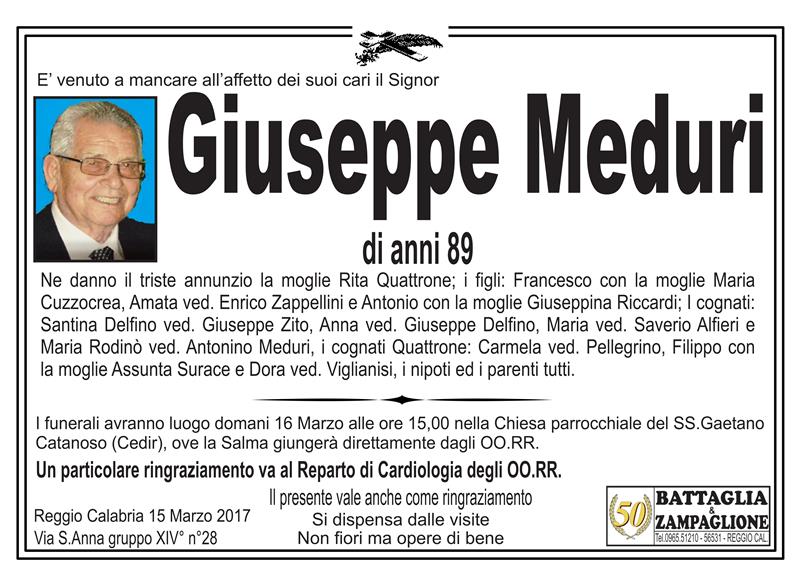 giuseppe meduri