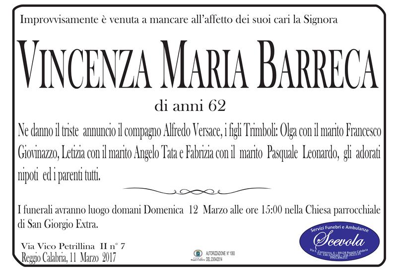 vincenzo maria barreca