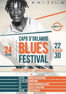 Locandina Capo D'Orlando Blues Festival
