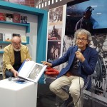 una fase della presentazione al salone del libro