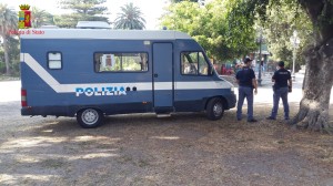 Foto arresto Villa Comunale