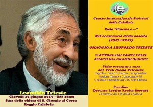 Foto manifesto Leopoldo-Trieste