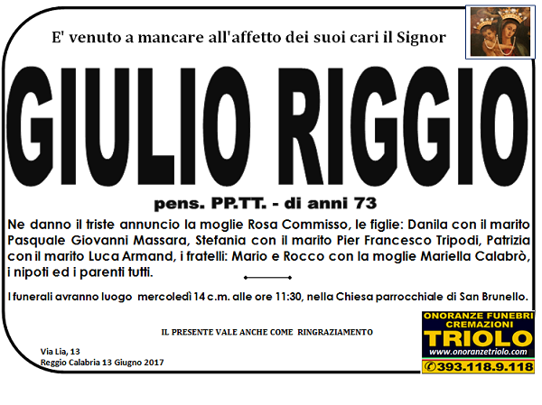 riggio giulio