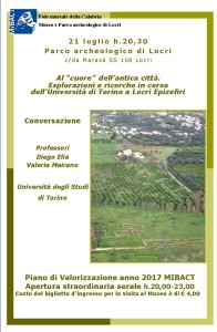 Incontro 21 luglio 2017