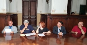 da sin. Romano,Accorinti,Tripodo,Rizzotti,Gambino