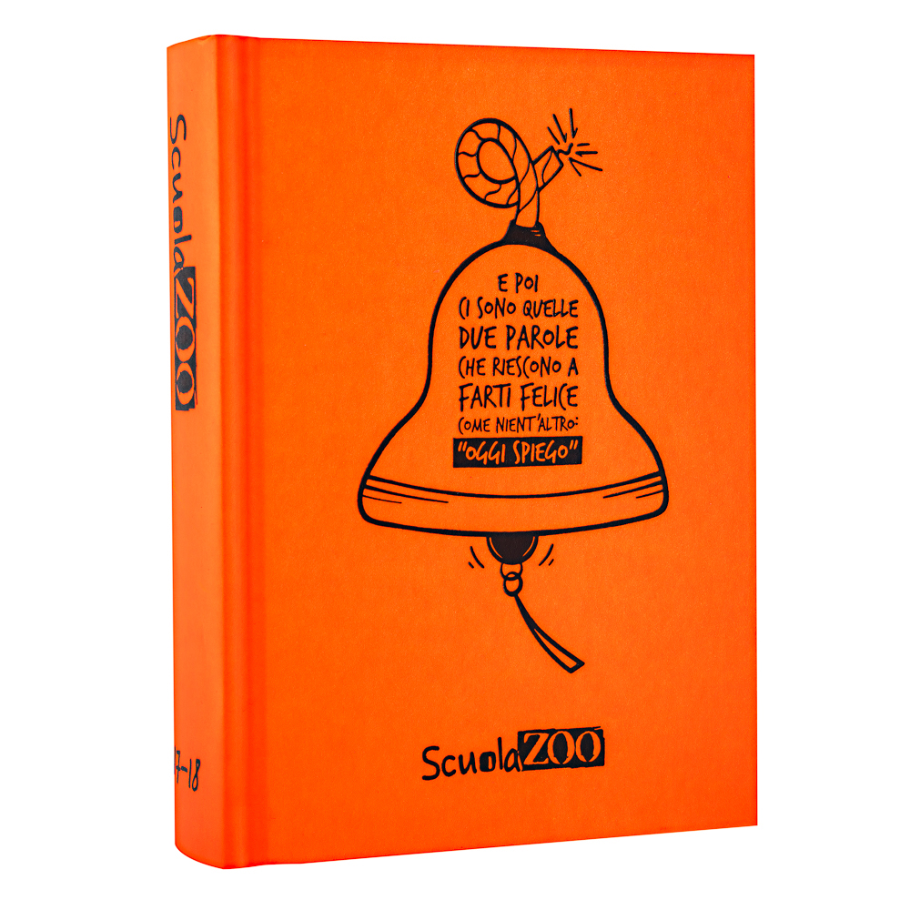 Diario Scolastico ScuolaZoo 2021-2022 - Edizione Limitata Surf Giallo, 11x15 Cm