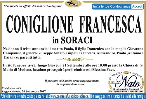 coniglione francesca