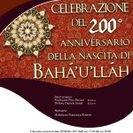 Reggio Calabria bicentenario della nascita di Bahá'u'lláh 20 ottobre 2017