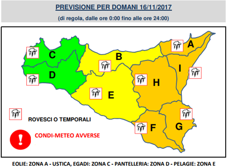 allerta arancione messina