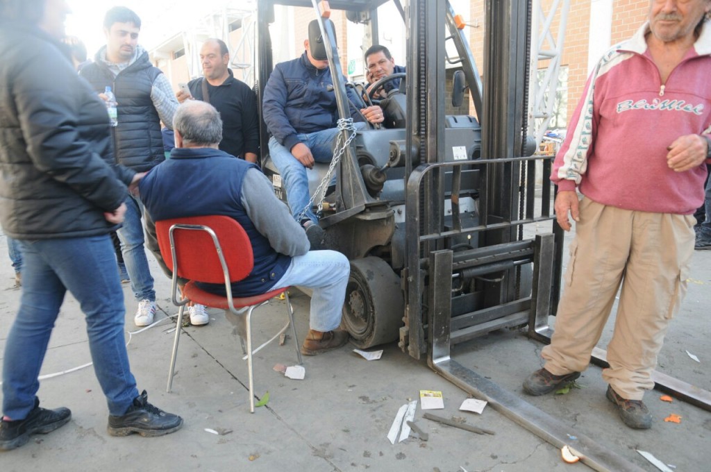 agitazione ai mercati di San Gregorio