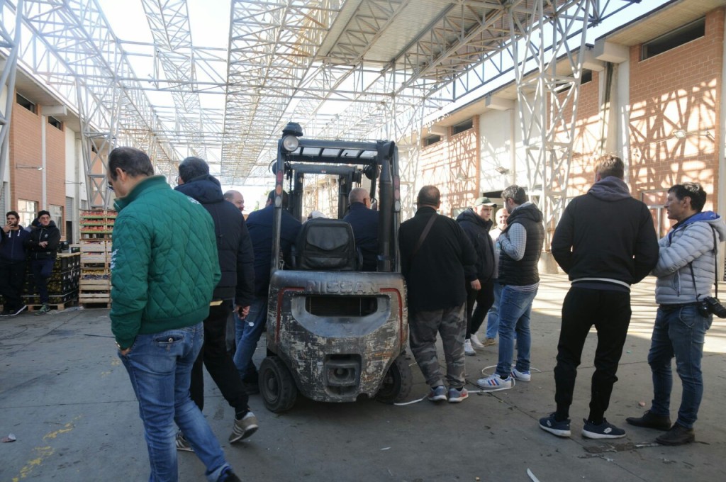 agitazione ai mercati di San Gregorio