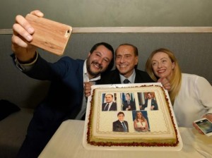 patto arancino selfie
