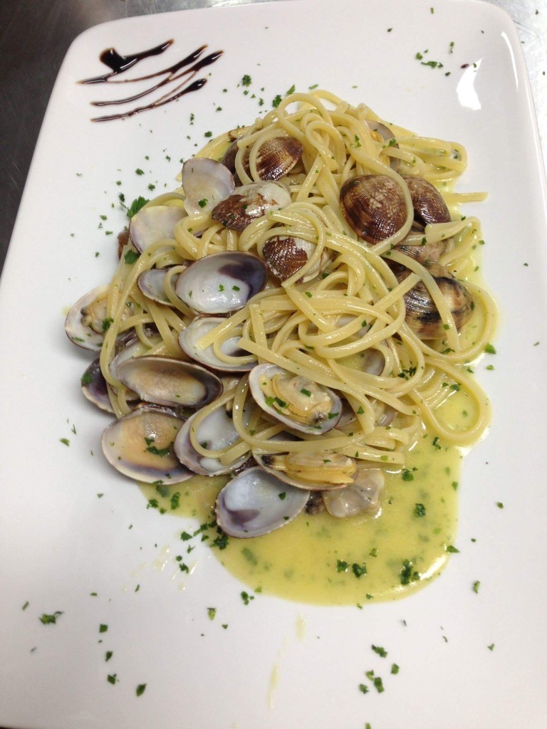 spaghetti cozze e vongole