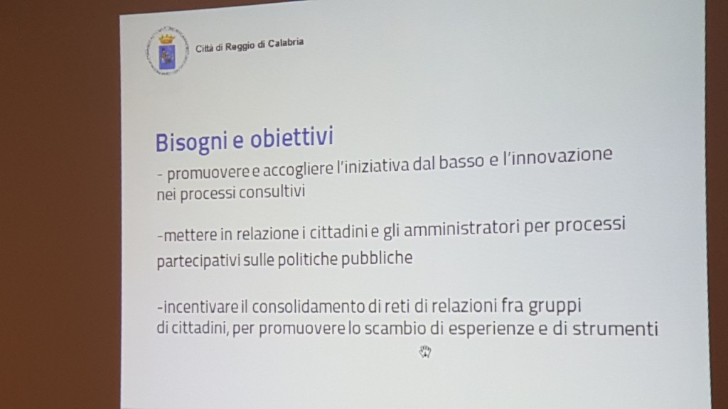 presentazione piattaforma io partecipo