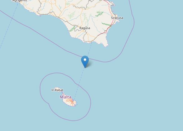 Terremoto Malta Sicilia