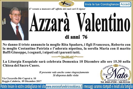 azzarà valentino