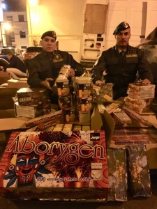 fuochi d'artificio finanza Reggio Calabria