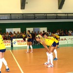 il messina volley schierato in campo