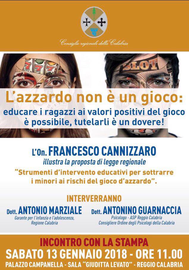 proposta legge azzardo minori