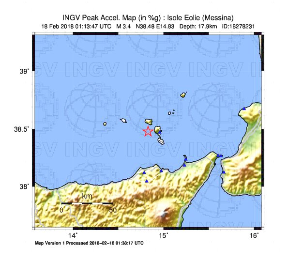 Terremoto Eolie