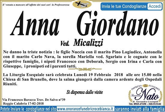 anna giordano