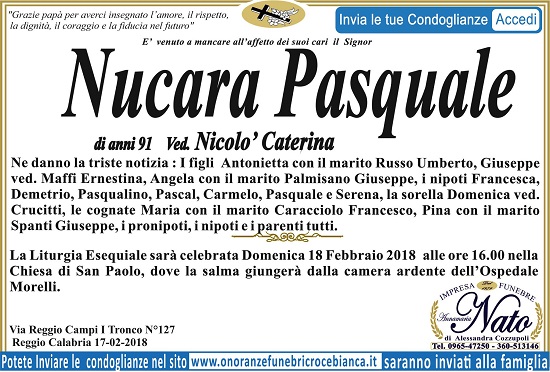 nucara pasquale