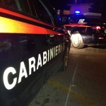 Auto carabinieri in notturna