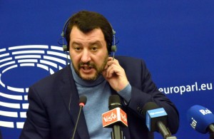 Strasburgo, ultimo giorno da eurodeputato per Matteo Salvini