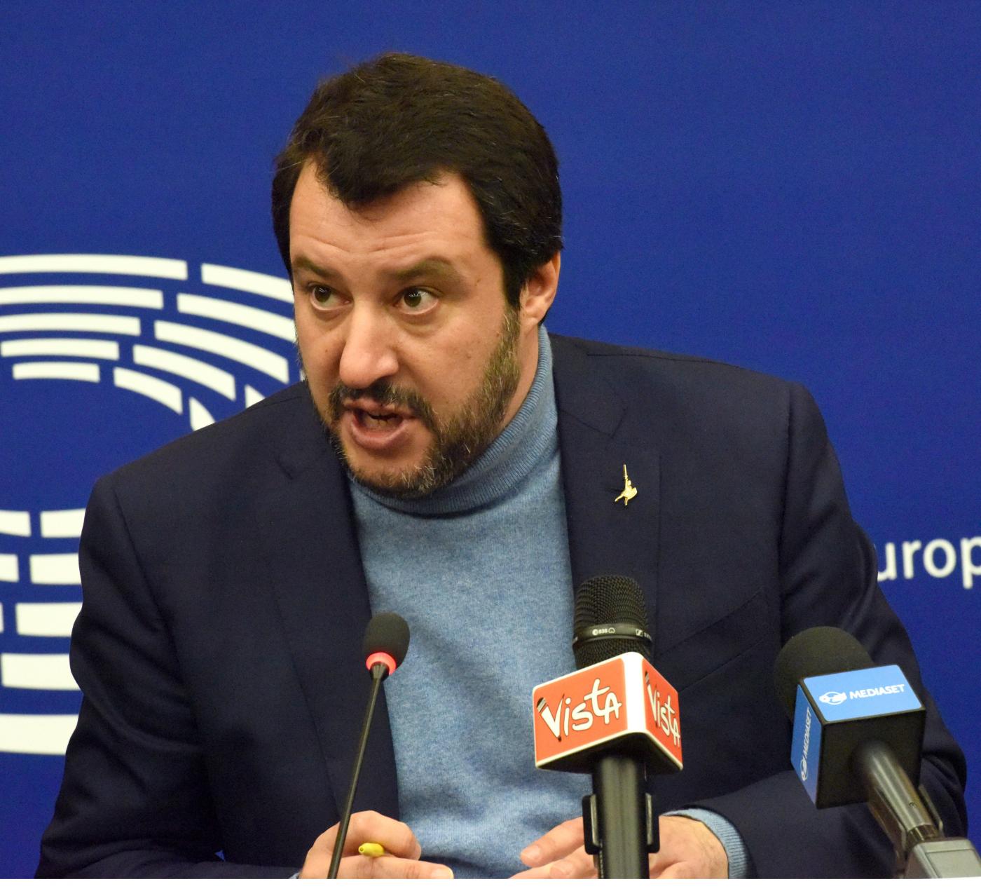 Strasburgo, ultimo giorno da eurodeputato per Matteo Salvini