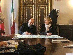 commissario ferlito con benedetti presidente SISS