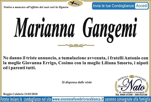 marina gangemi