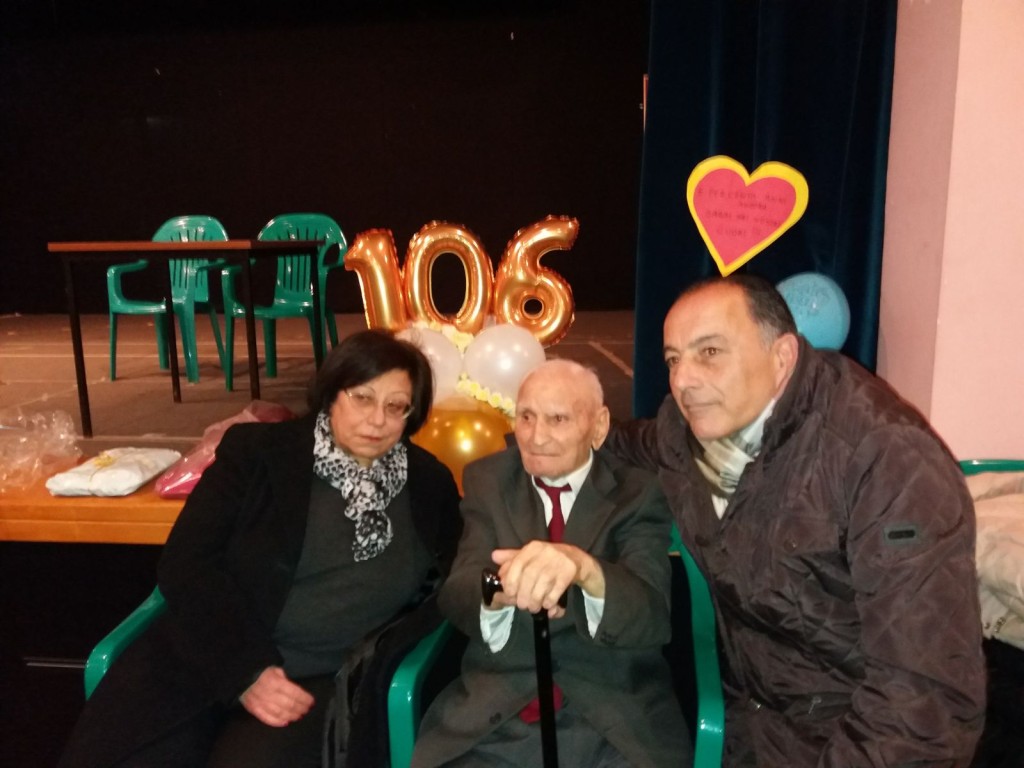 pietro d'angelo 106 anni messina