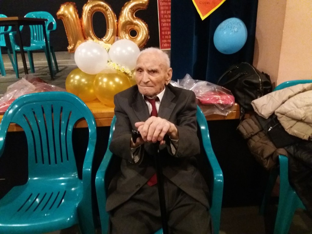 pietro d'angelo 106 anni messina