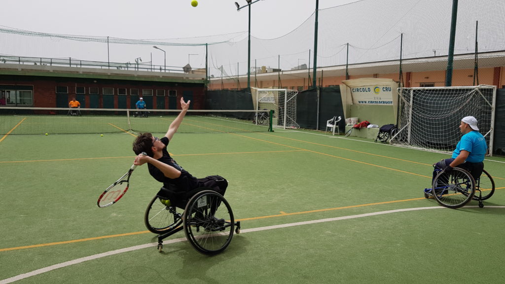 tennis in carrozzina