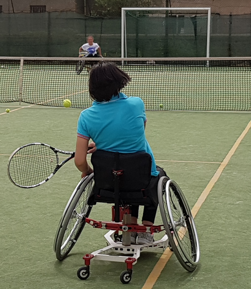 tennis in carrozzina