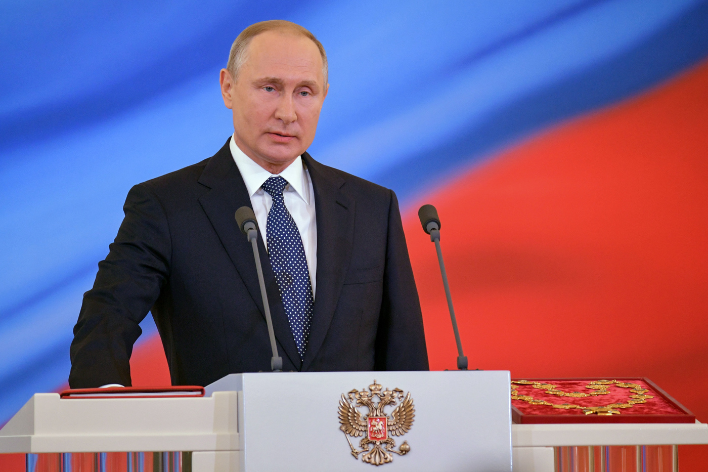 Putin giura da presidente per la quarta volta