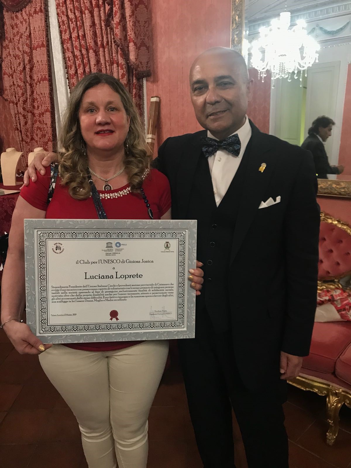 premio unesco luciana loprete