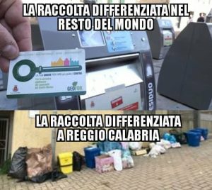 raccolta differenziata reggio calabria