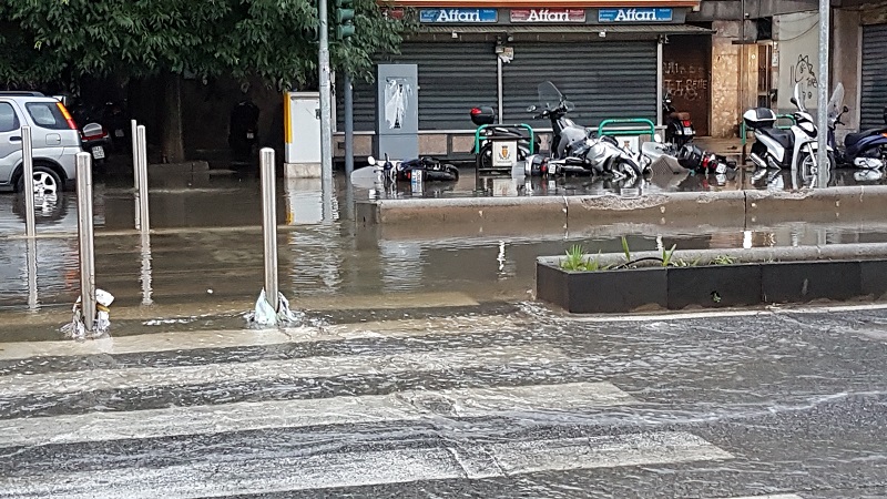 Maltempo Messina allagamenti