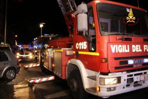 Messina incendio Hotel Messina viale della libertà